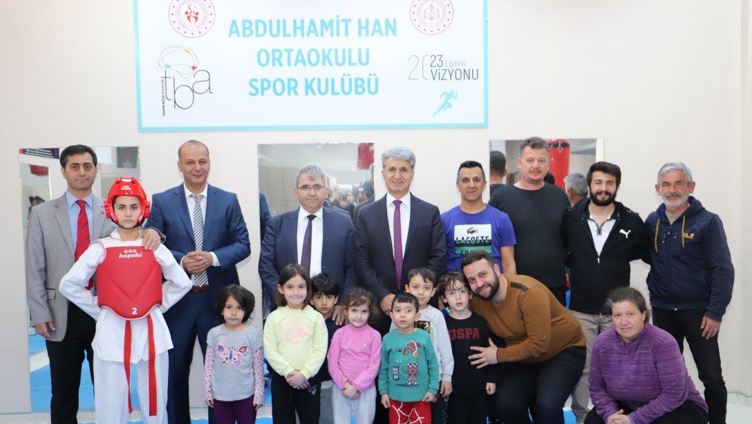 Abdulhamit Han Ortaokulu Tasarım Beceri Atölyeleri Açılışları Gerçekleştirildi.
