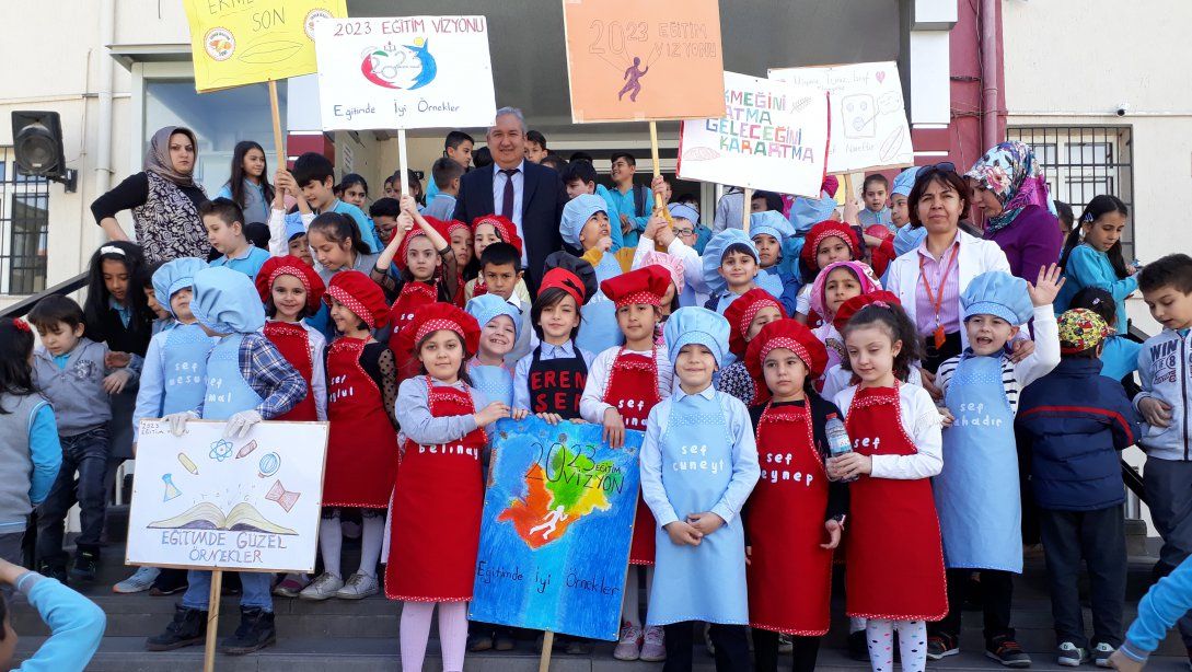İl Milli Eğitim Müdürü Halil İbrahim YAŞAR Selçuk İlkokulu Öğrencilerinin Kermesini Ziyaret Etti.