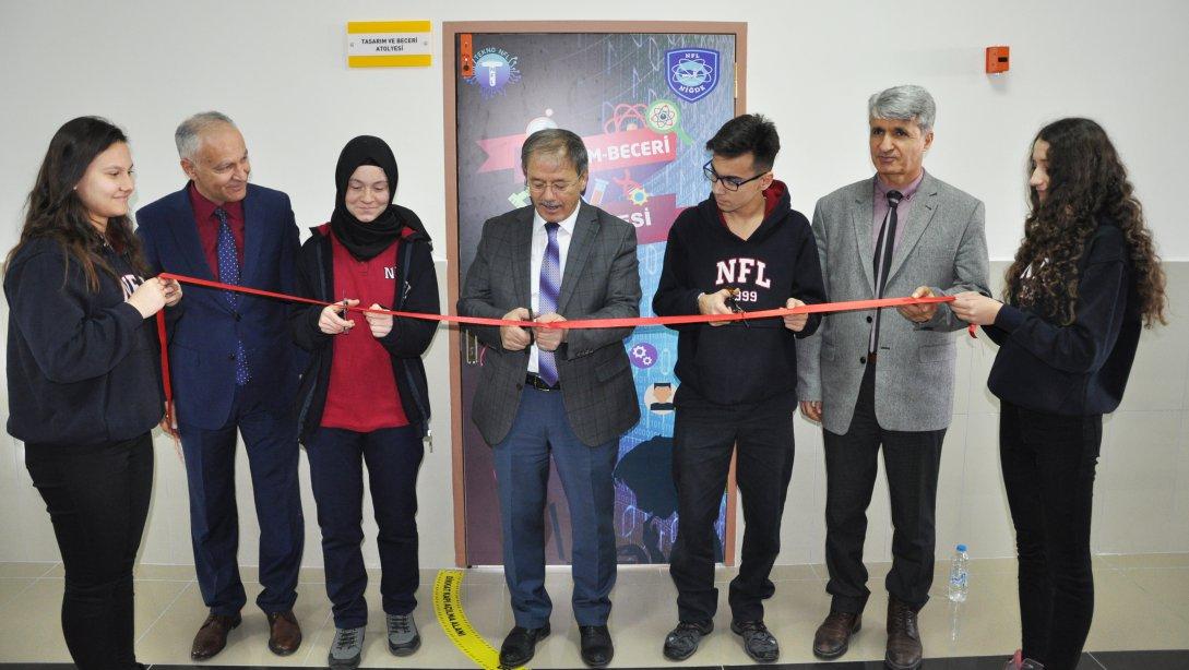 İl Milli Eğitim Müdürümüz Halil İbrahim YAŞAR'ın katılımıyla Niğde Fen Lisesi Yazılım ve Tasarım Atölyesinin açılışı gerçekleştirildi.