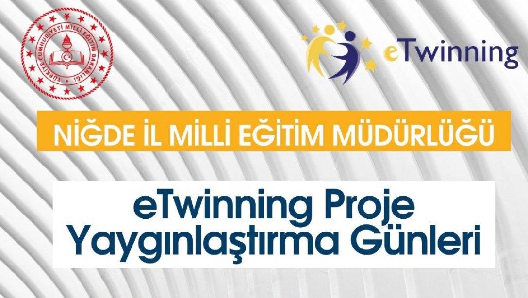 Okullarımızda Yürütülen eTwinning Projeleri İçin 31 Mayıs 2021 ve 1 Haziran 2021 Tarihlerinde Yaygınlaştırma Günleri Etkinliği Yapıldı. 