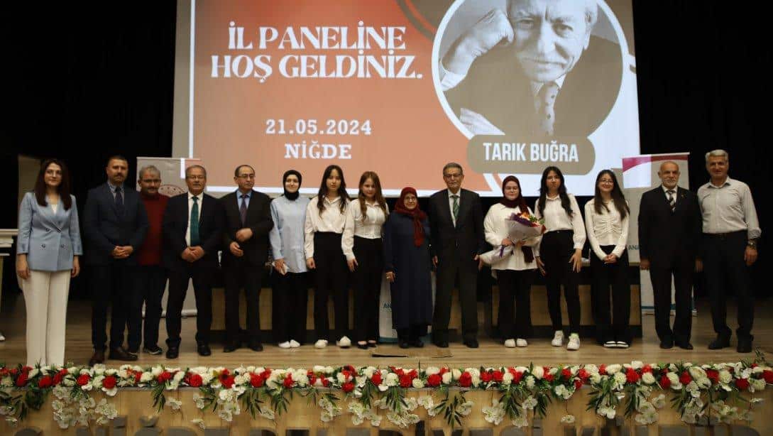 Anadolu Mektebi Yazar Okumaları Projesi Tarık BUĞRA İl Paneli Prof. Dr. Sami GÜÇLÜ'nün Katılımıyla Düzenlendi.